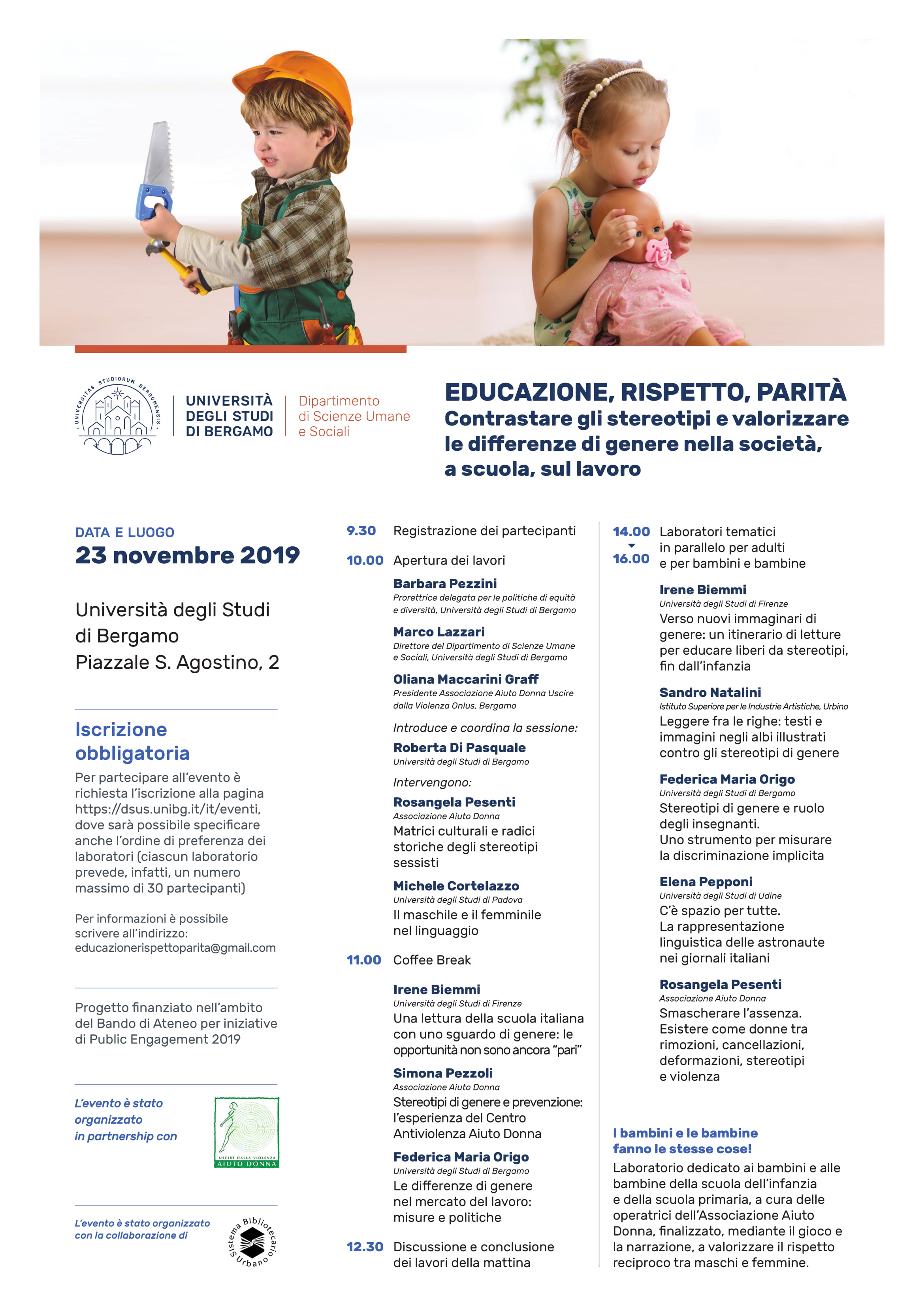 Educazione, rispetto, parità